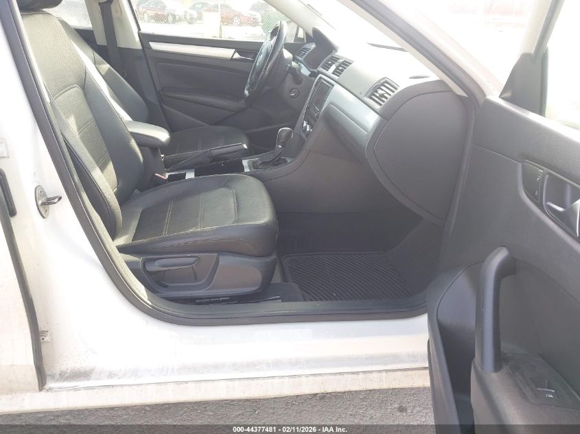 2012 Volkswagen Passat 2.0L Tdi Se