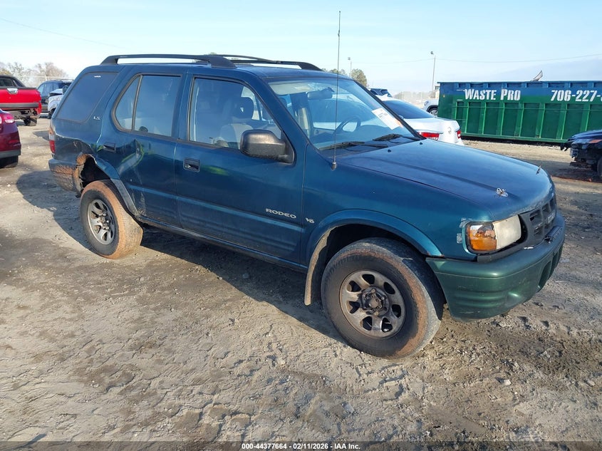 1999 Isuzu Rodeo Ls/Lse/S 3.2L