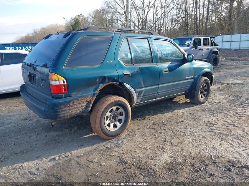 1999 Isuzu Rodeo Ls/Lse/S 3.2L