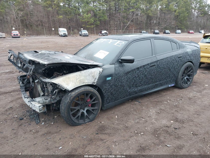 Vin: 2c3cdxgj6kh588109, lot: 44874253, dodge charger scat pack rwd 20192