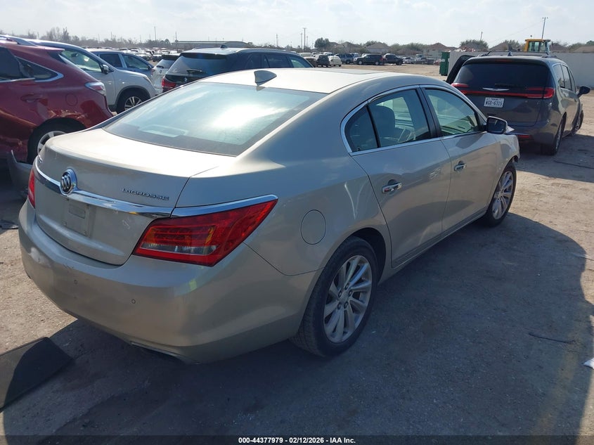 Vin: 1g4gb5g33gf130637, lot: 44874489, buick lacrosse leather 20164