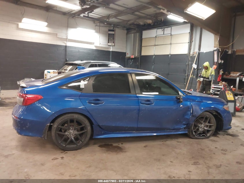 HONDA CIVIC SI 2023 VIN 2HGFE1E50PH475404