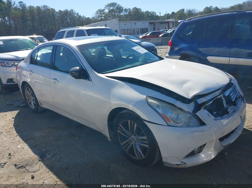 2012 Infiniti G37 Journey