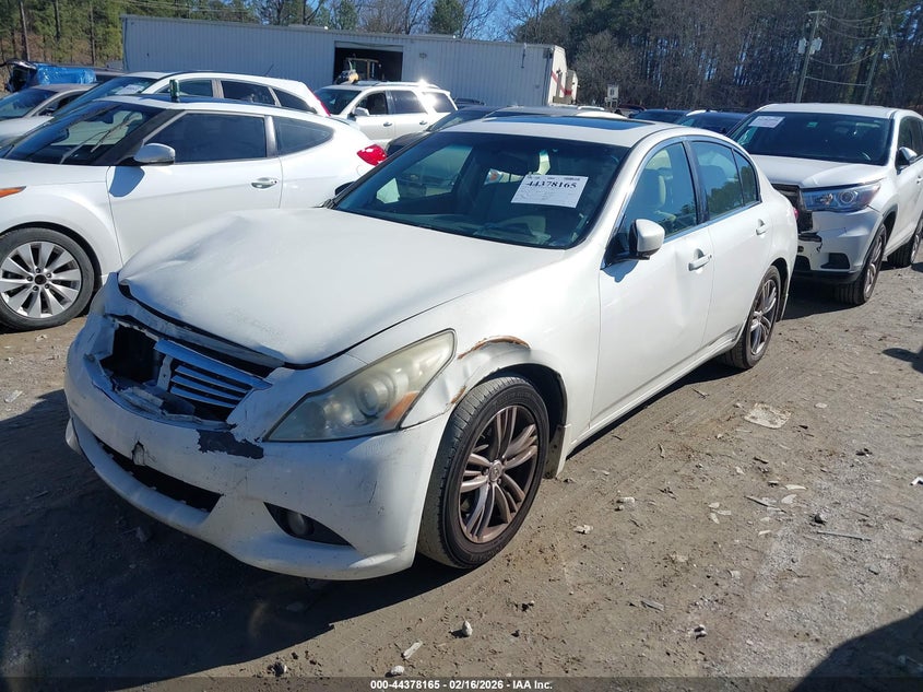 2012 Infiniti G37 Journey