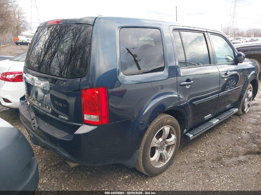 2012 Honda Pilot Ex-L