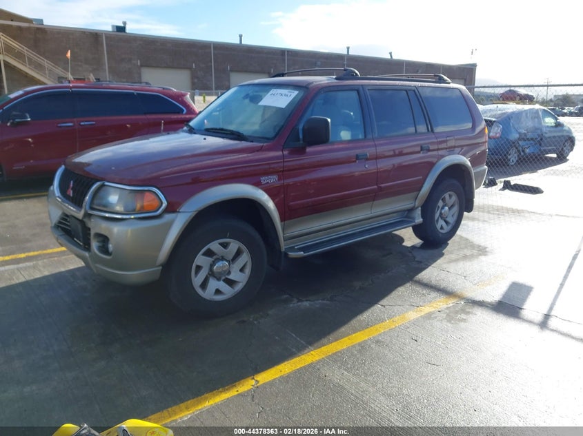 2000 Mitsubishi Montero Sport Ls/Xls