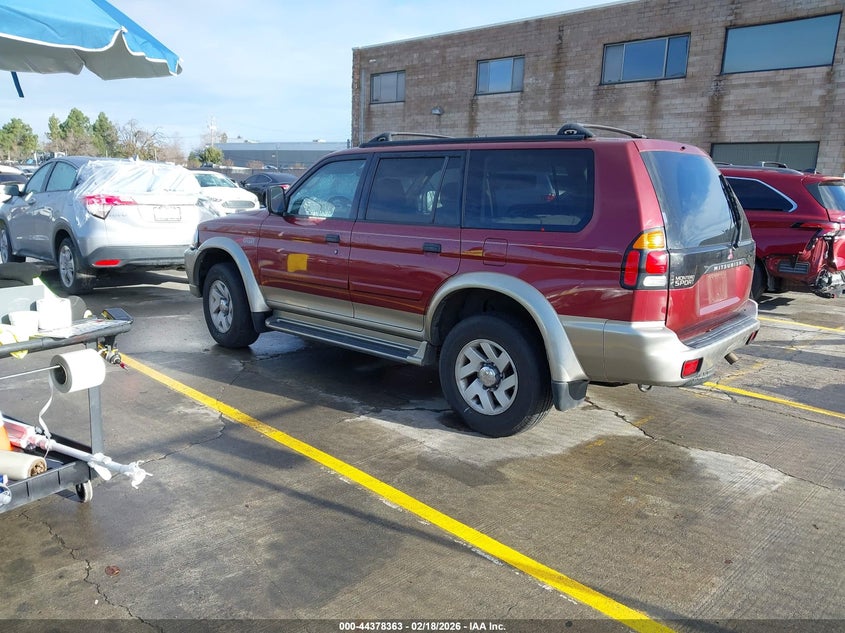 2000 Mitsubishi Montero Sport Ls/Xls