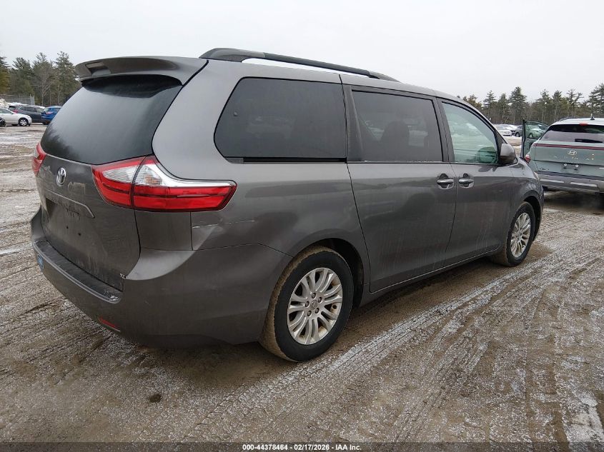 2016 Toyota Sienna Xle 8 Passenger