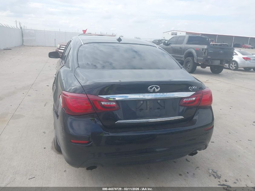 2016 Infiniti Q70L 3.7 VIN: JN1BY1PP4GM630779 Lot: 44378729