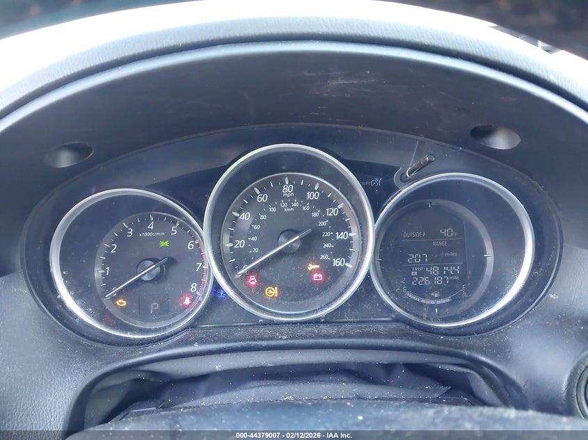 2016 Mazda Cx-5 Grand Touring VIN: JM3KE4DY0G0799698 Lot: 44379007