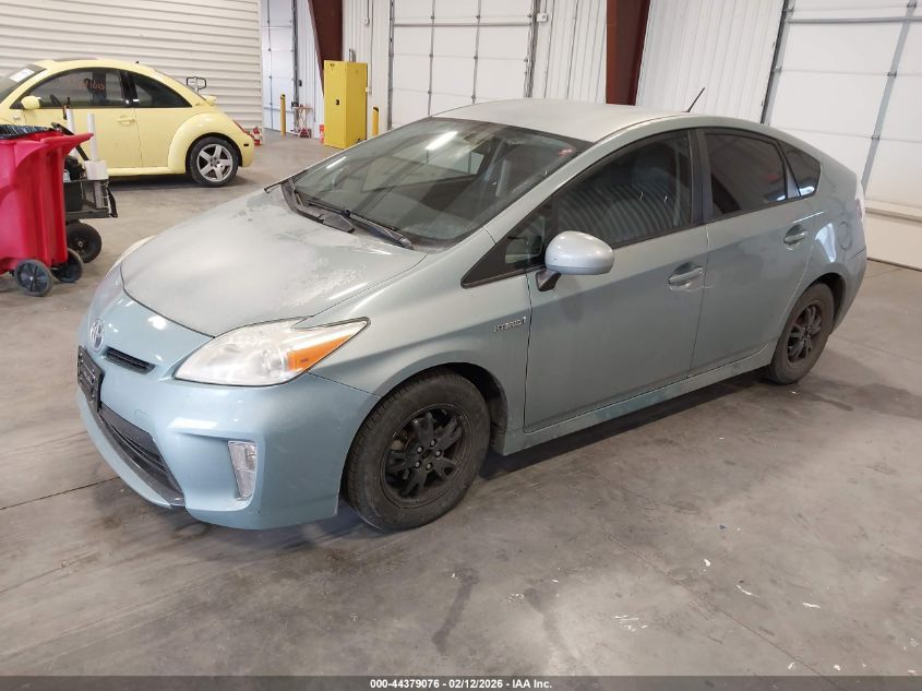2012 Toyota Prius Three