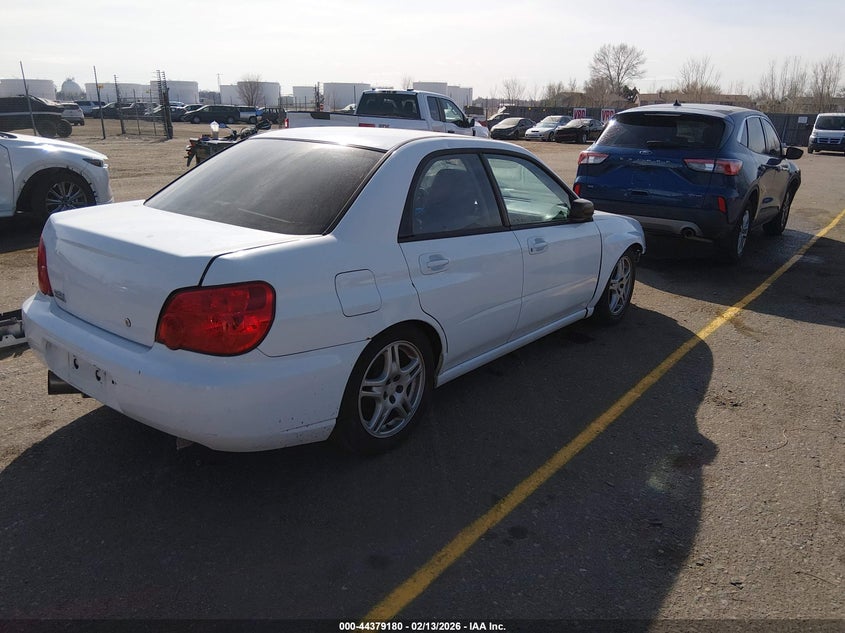 2005 Subaru Impreza 2.5Rs