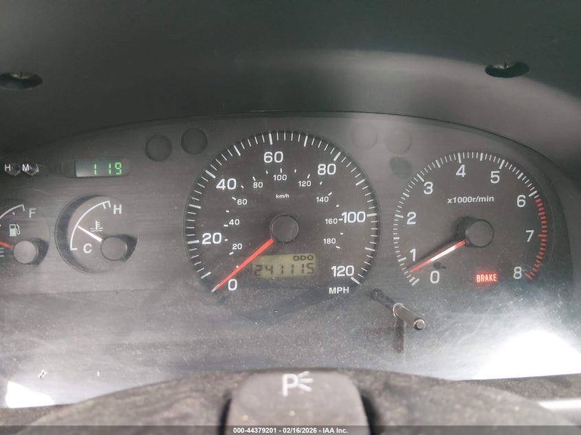 1998 Subaru Impreza L VIN: JF1GM4350WG401250 Lot: 44379201