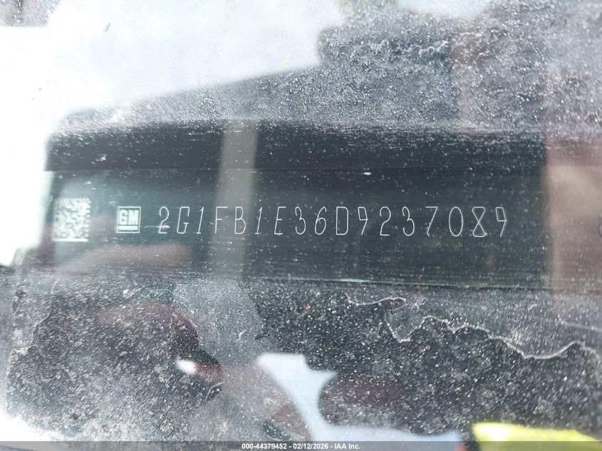 2013 Chevrolet Camaro 1Lt VIN: 2G1FB1E36D9237089 Lot: 44379452