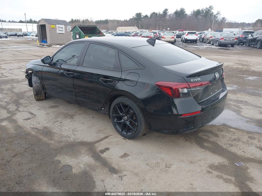 VIN 2HGFE2F52SH519710 2025 HONDA CIVIC SPORT