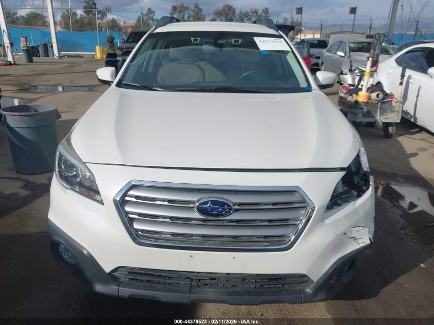 2015 Subaru Outback 2.5I Premium VIN: 4S4BSAFC2F3294269 Lot: 44379523