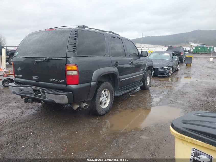 2003 Chevrolet Tahoe Ls/Lt/Z71
