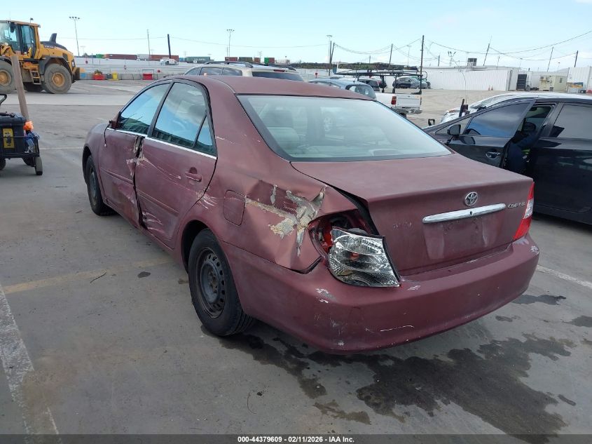 2002 Toyota Camry Le