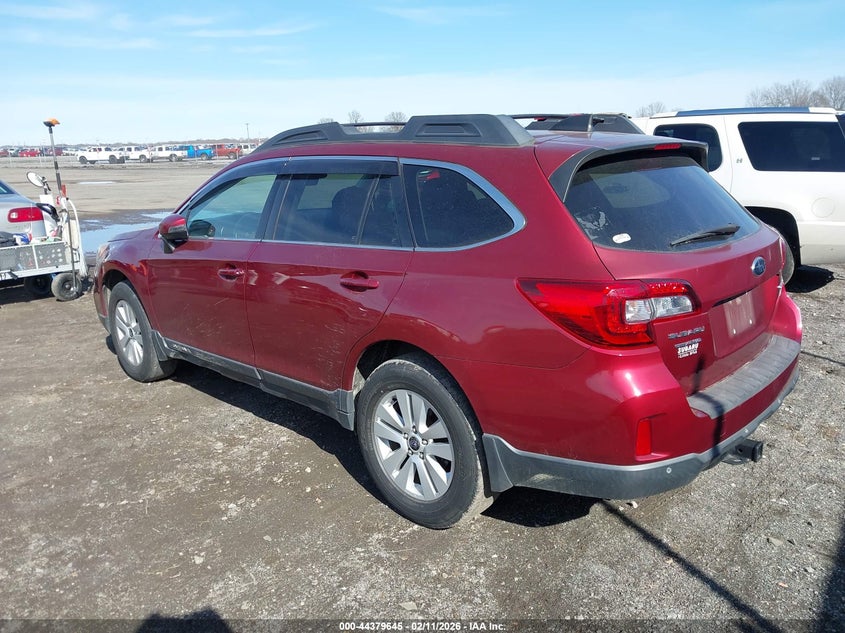 2017 Subaru Outback 2.5I Limited