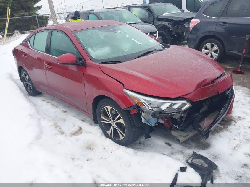 2020 Nissan Sentra Sv Xtronic Cvt