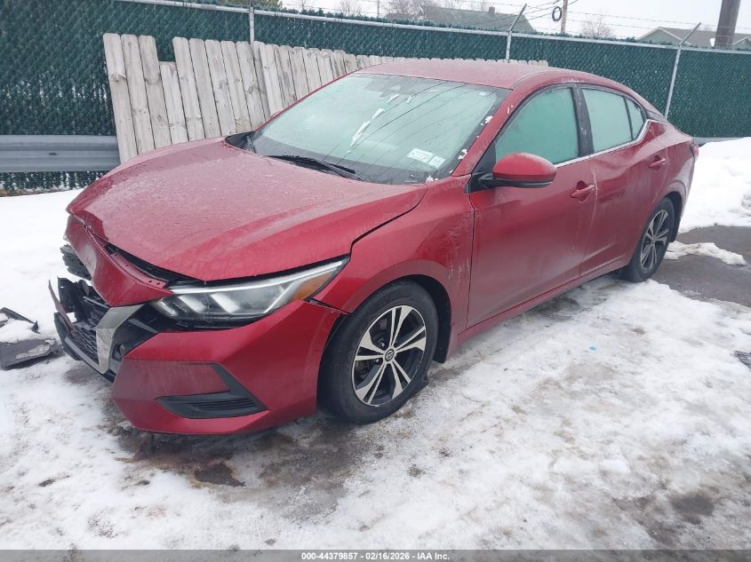 2020 Nissan Sentra Sv Xtronic Cvt