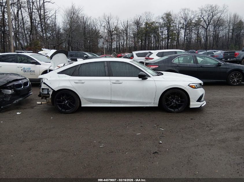 2022 Honda Civic Sport VIN: 2HGFE2F51NH502367 Lot: 44379887