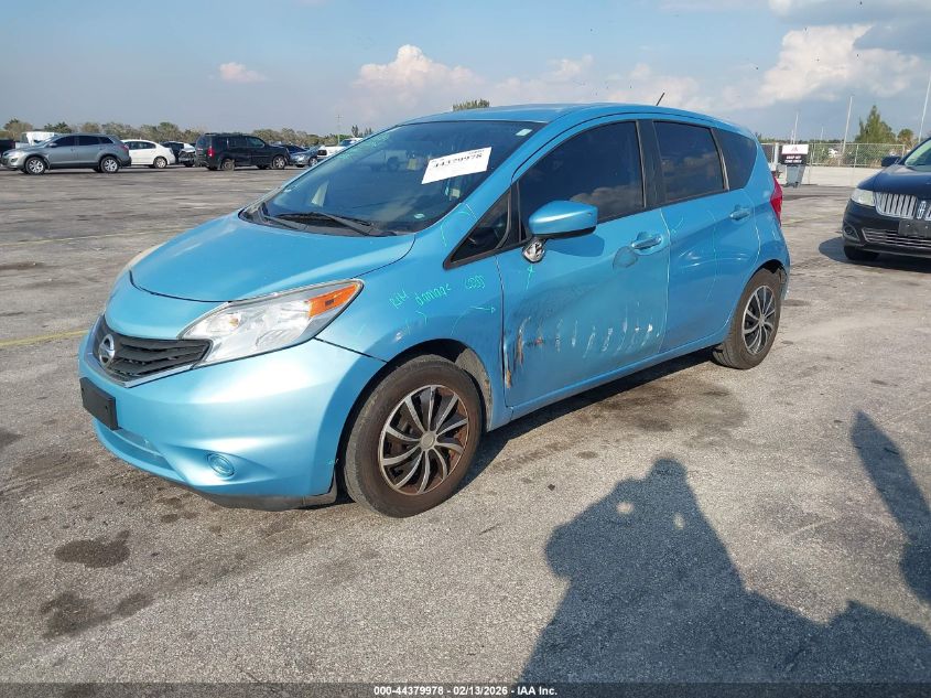 2015 Nissan Versa Note S (Sr)/S Plus/Sl/Sr/Sv
