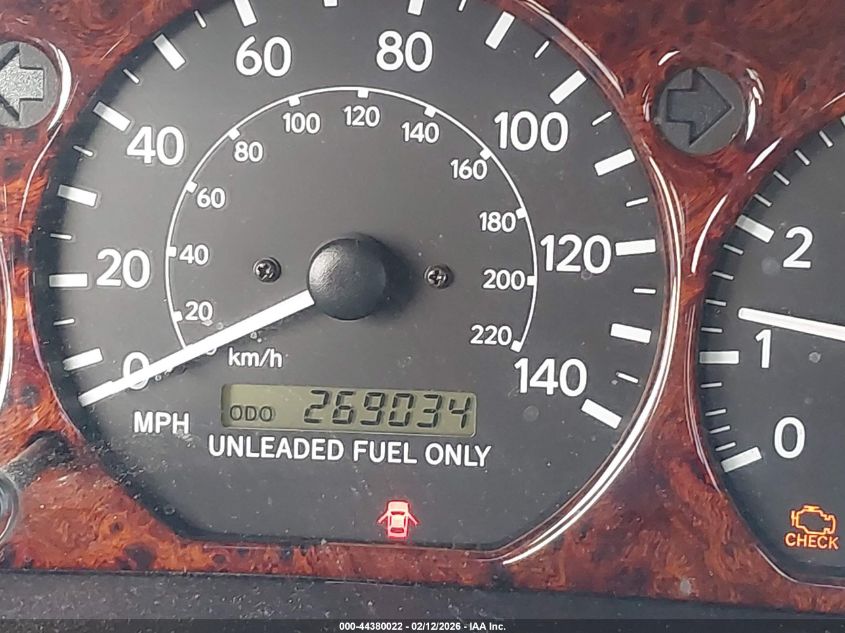 1999 Toyota Camry Le V6 VIN: JT2BF22K7X0168674 Lot: 44380022