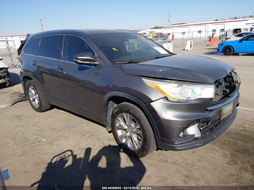 2014 Toyota Highlander Xle V6
