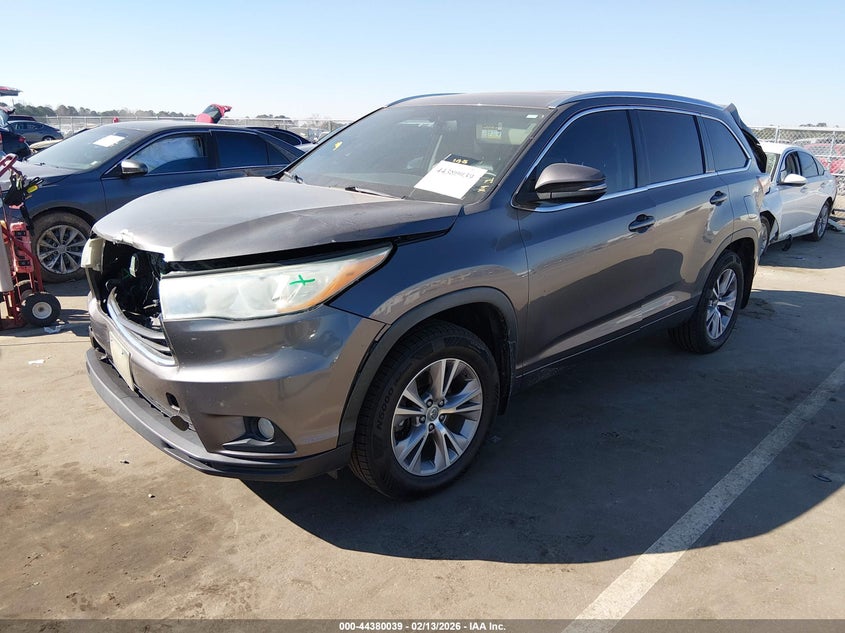 2014 Toyota Highlander Xle V6