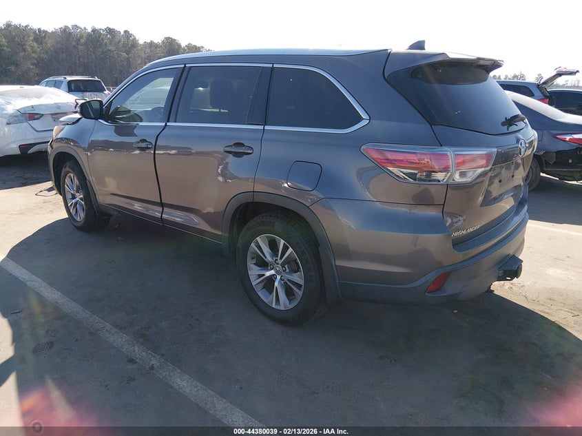 2014 Toyota Highlander Xle V6