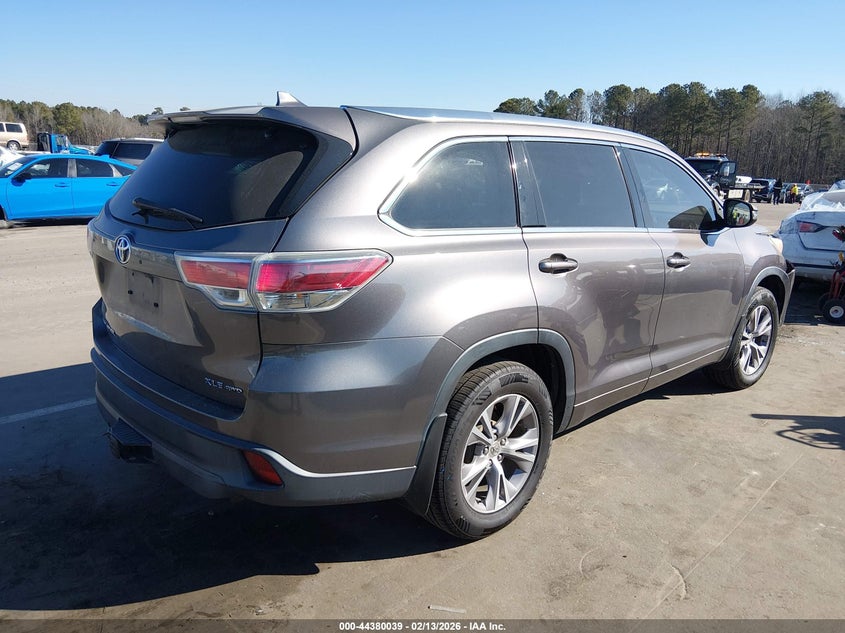2014 Toyota Highlander Xle V6