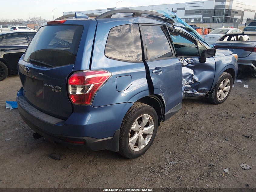 Vin: jf2sjadc9gh412687, lot: 44876685, subaru forester 2.5i premium 20164