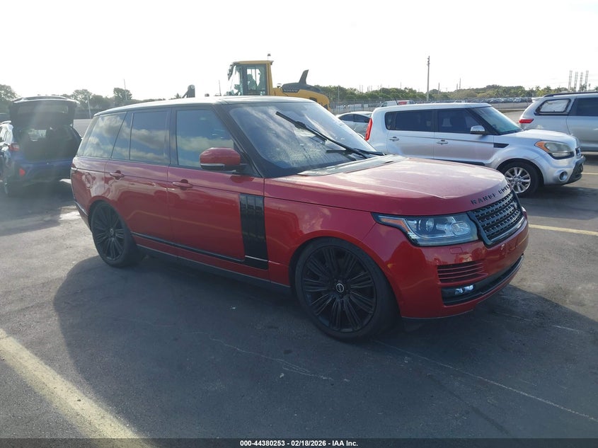 2016 Land Rover Range Rover 3.0L V6 Supercharged Hse