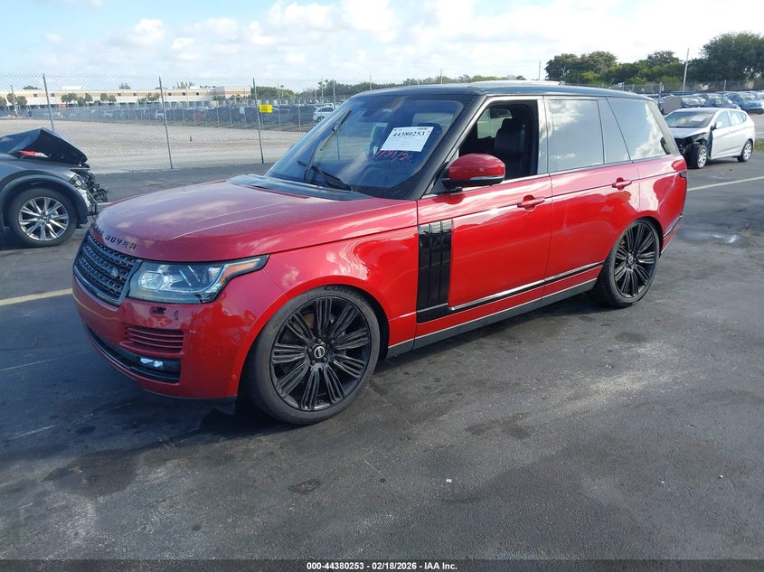2016 Land Rover Range Rover 3.0L V6 Supercharged Hse