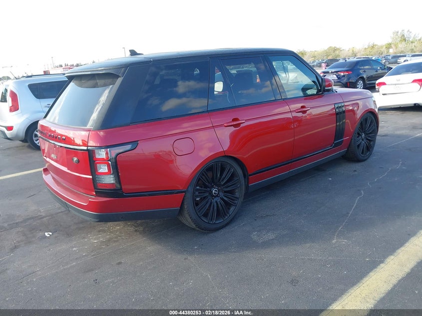 2016 Land Rover Range Rover 3.0L V6 Supercharged Hse