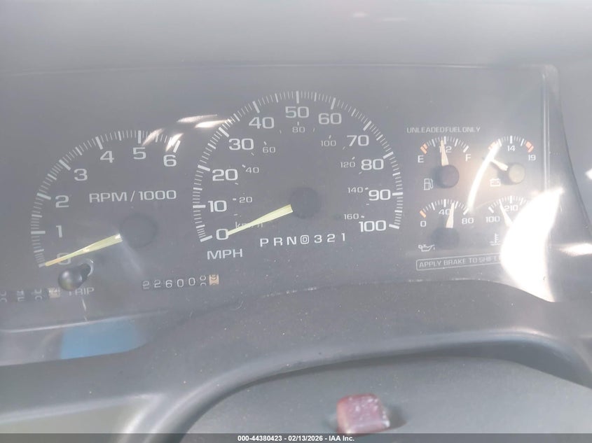 1997 Chevrolet Suburban 1500 VIN: 3GNFK16R1VG130749 Lot: 44380423