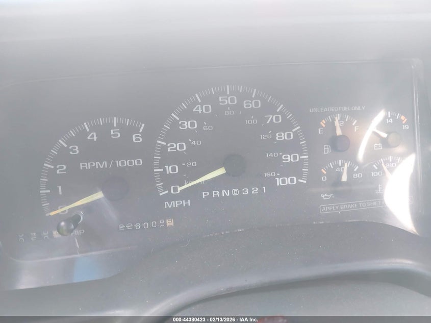 1997 Chevrolet Suburban 1500 VIN: 3GNFK16R1VG130749 Lot: 44380423