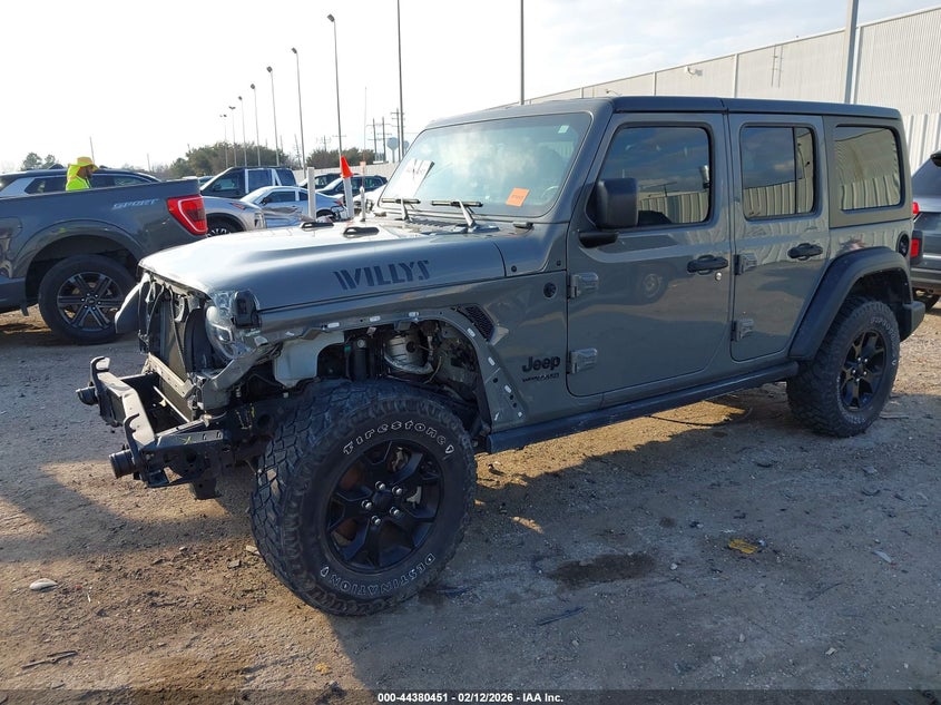 2022 Jeep Wrangler Unlimited Willys 4X4