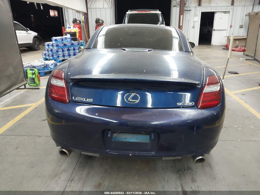 2003 Lexus Sc 430 VIN: JTHFN48Y830042853 Lot: 44380552