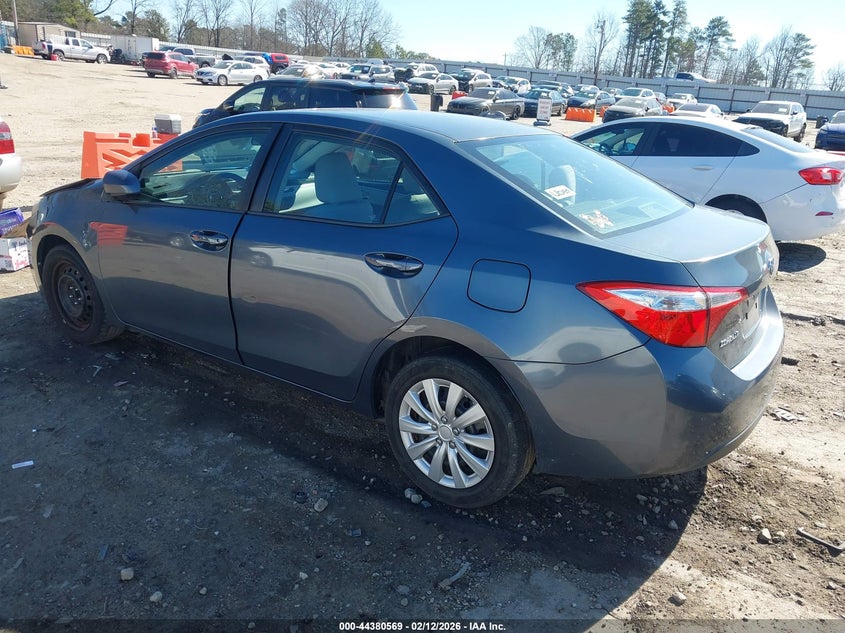 2016 Toyota Corolla Le