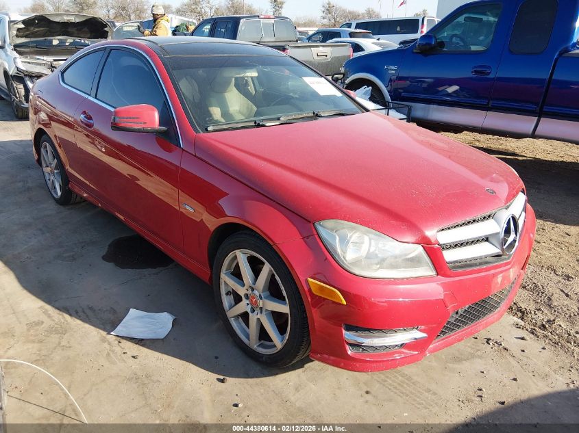 2012 Mercedes-Benz C 250