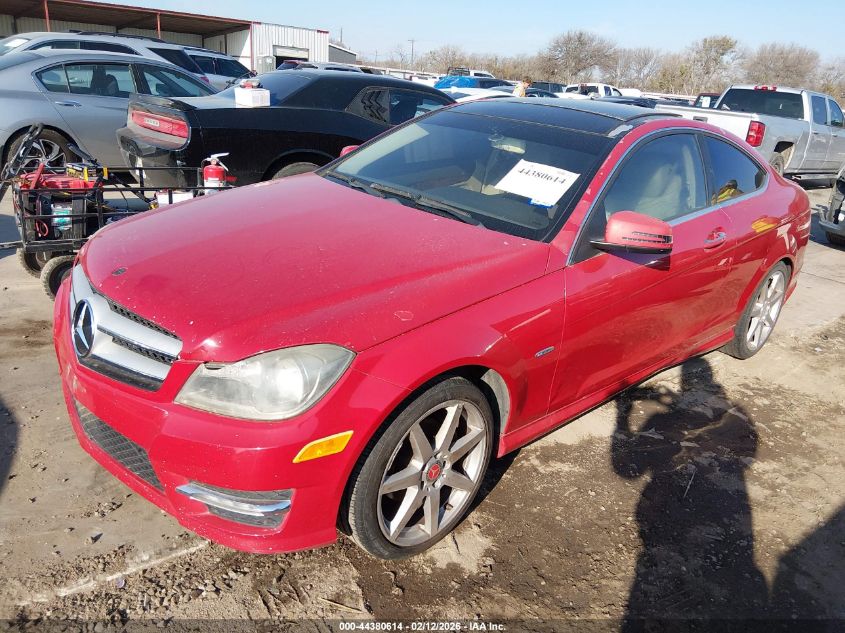 2012 Mercedes-Benz C 250