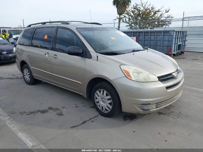 2005 Toyota Sienna Ce
