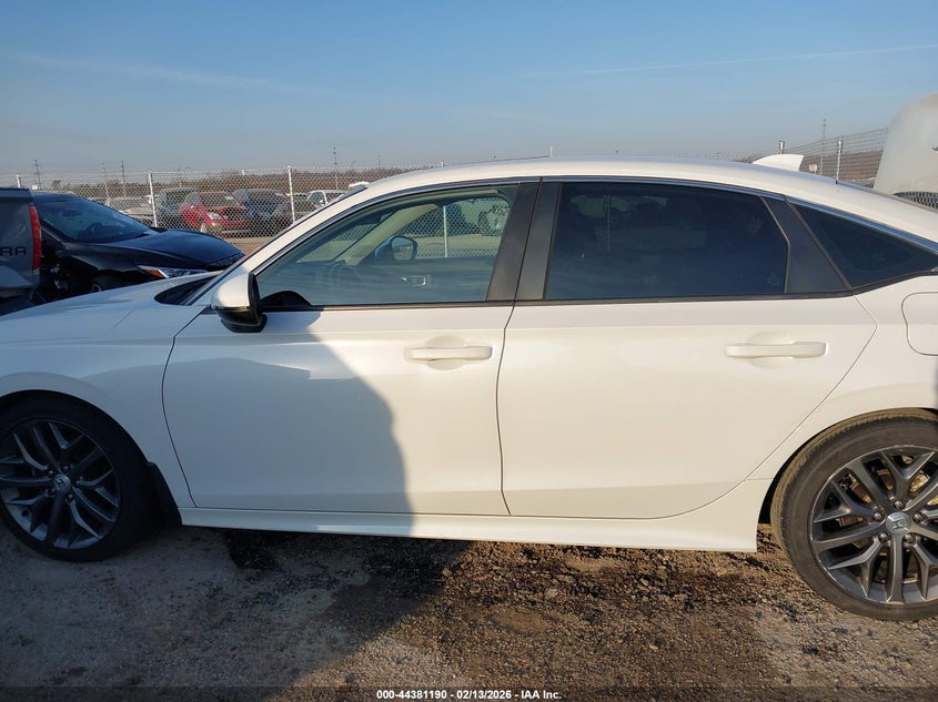 VIN 2HGFE1F93NH301275 2022 HONDA CIVIC TOURING