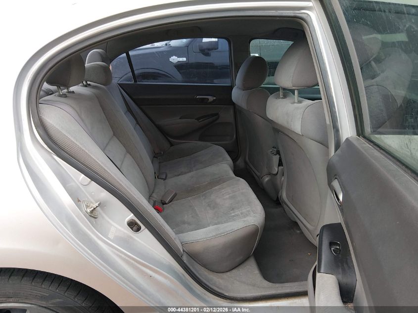 2010 Honda Civic Lx VIN: 2HGFA1F58AH315112 Lot: 44381201