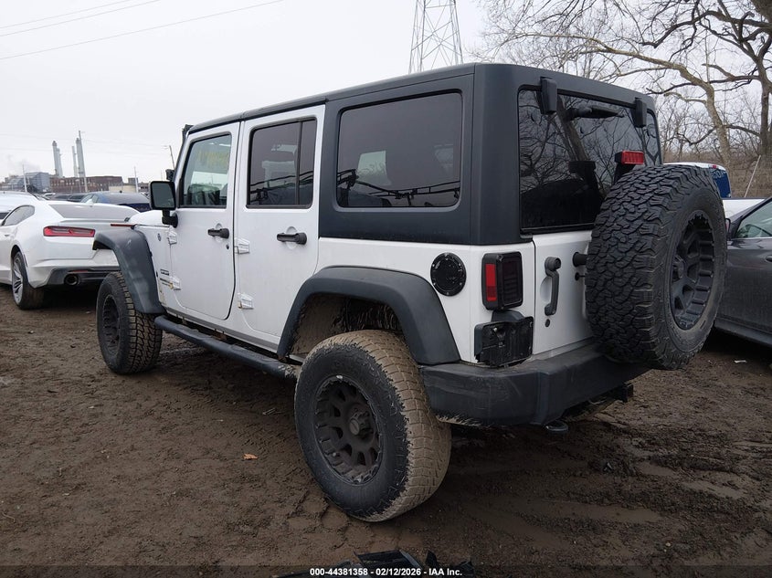 2016 Jeep Wrangler Unlimited Sport