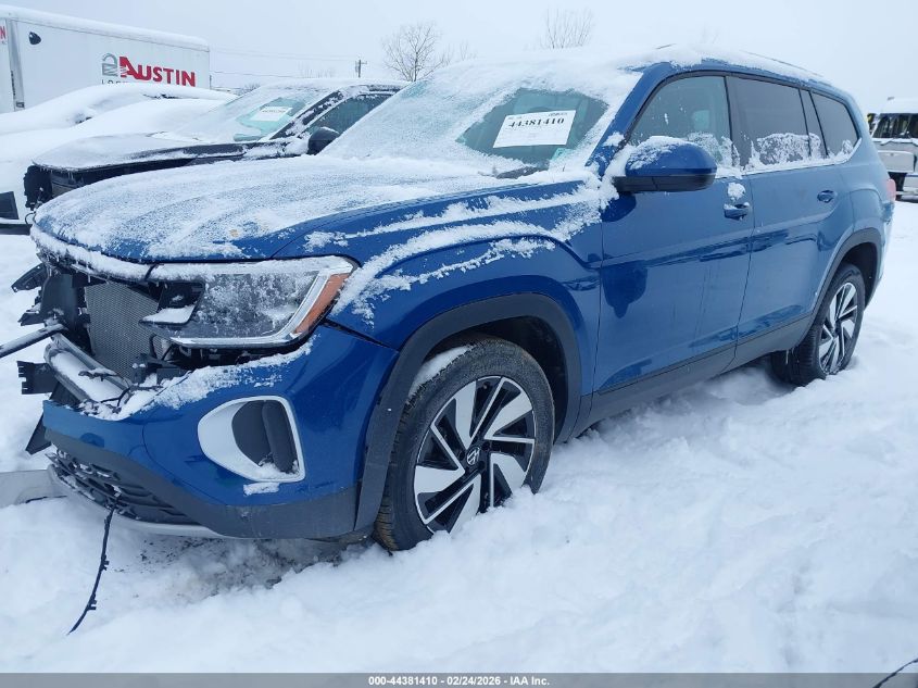 2026 Volkswagen Atlas Se With Technology