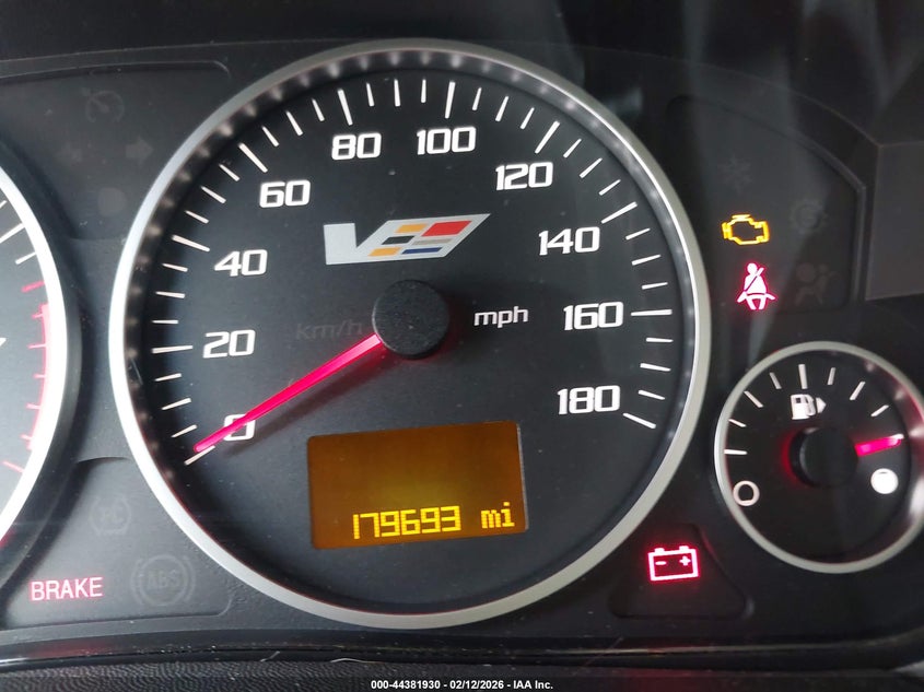 2006 Cadillac Cts-V VIN: 1G6DN57U960165291 Lot: 44381930