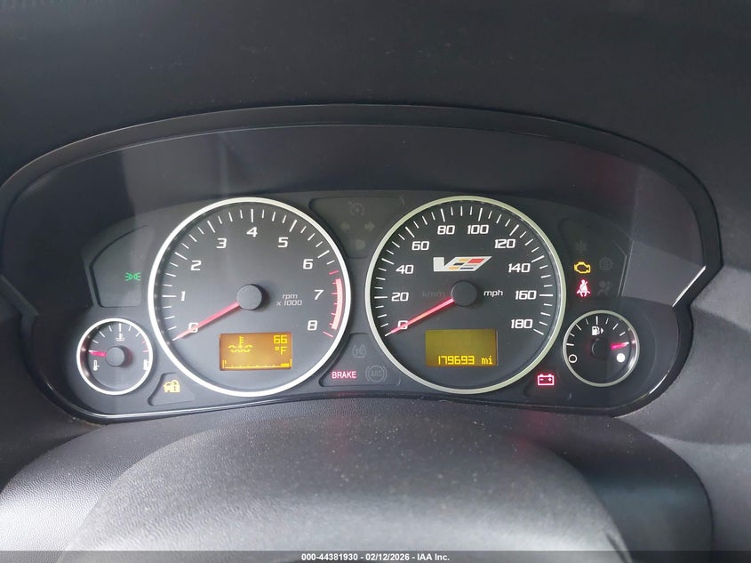 2006 Cadillac Cts-V VIN: 1G6DN57U960165291 Lot: 44381930